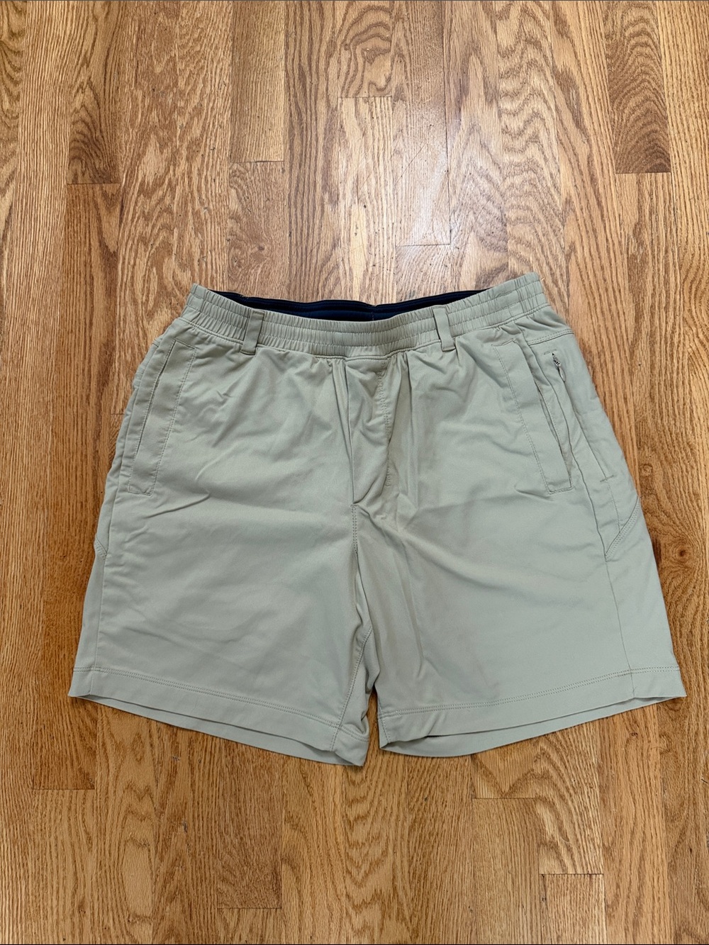 Birddogs Men's L Athletic Shorts in Tan
